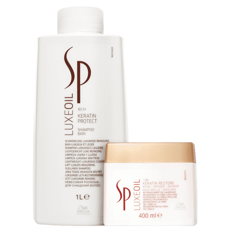Kit SP System Professional Luxe Oil Keratin Restore Salon Duo (2 Produtos) Menor preço em Kit SP System Professional Luxe Oil Keratin Restore Salon Duo (2 Produtos)