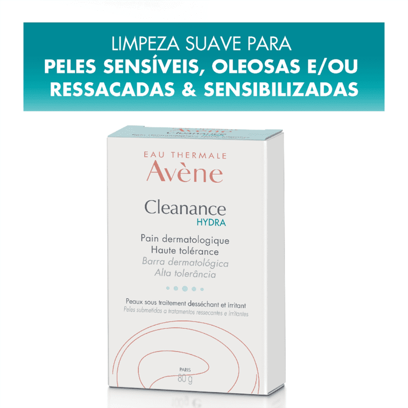 Sabonete Avène Cleanance Hydra em Barra Beleza na Web