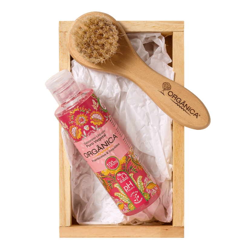 Kit Orgânica Facial Care Framboesa e Orquídea (2 produtos)