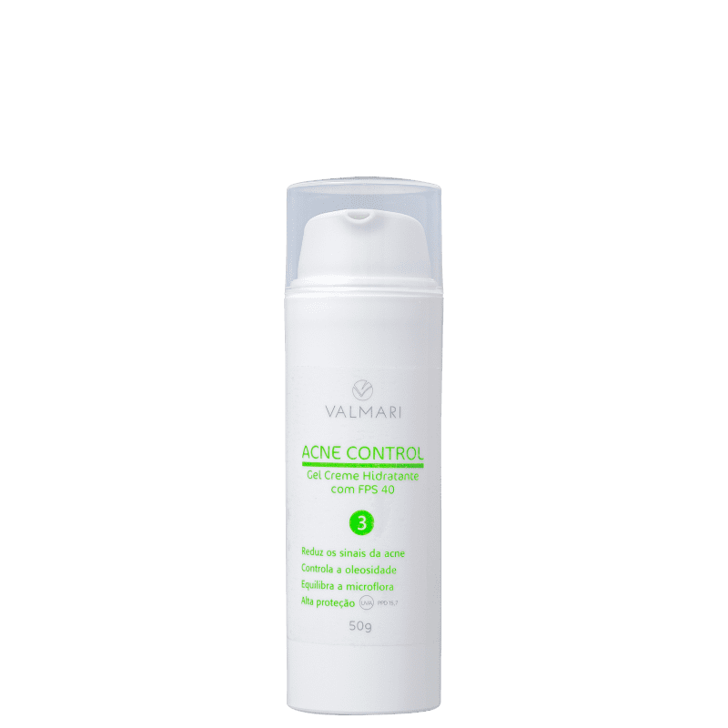 Valmari Acne Control FPS 40 - Gel Hidratante Antiacne 50g