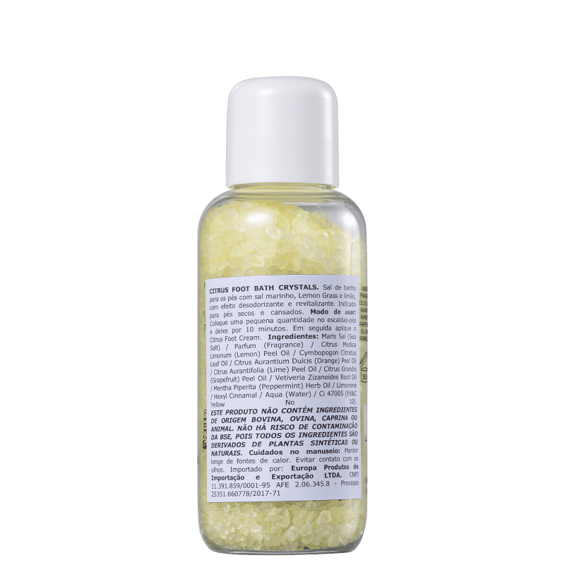 LCN Citrus Foot Bath Crystals - Sais Relaxantes para os Pés 100g