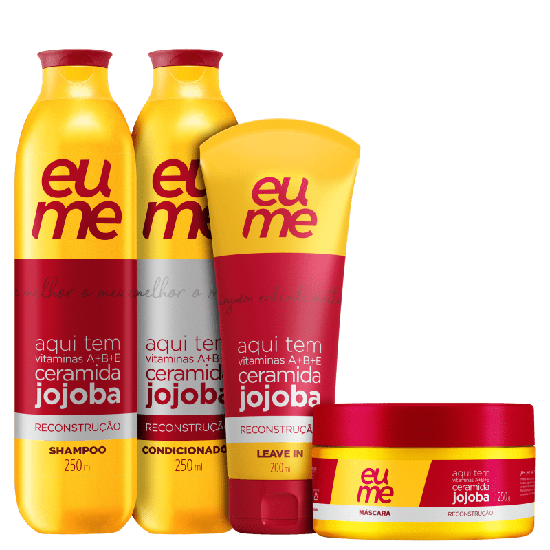 Kit Eume Reconstrução Completo (4 Produtos)