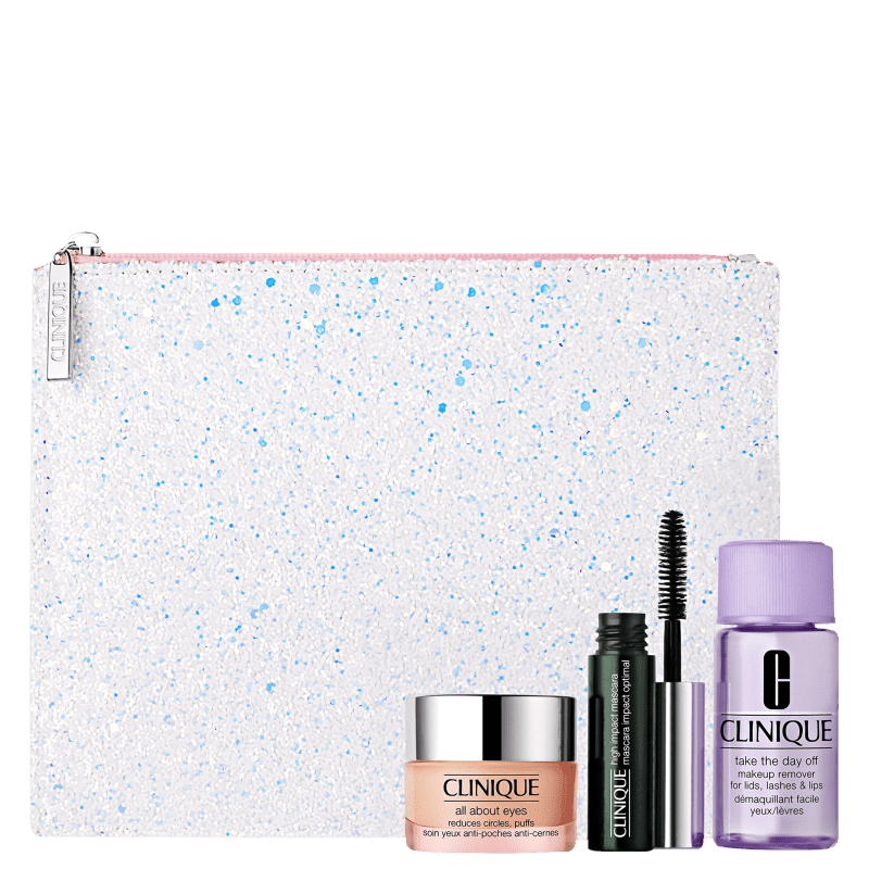 Kit Clinique Eye Favorites (3 Produtos + Nécessaire)