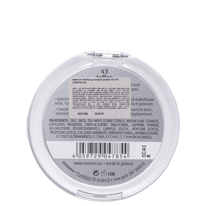 Essence Mattifying 43 - Pó Compacto 12g