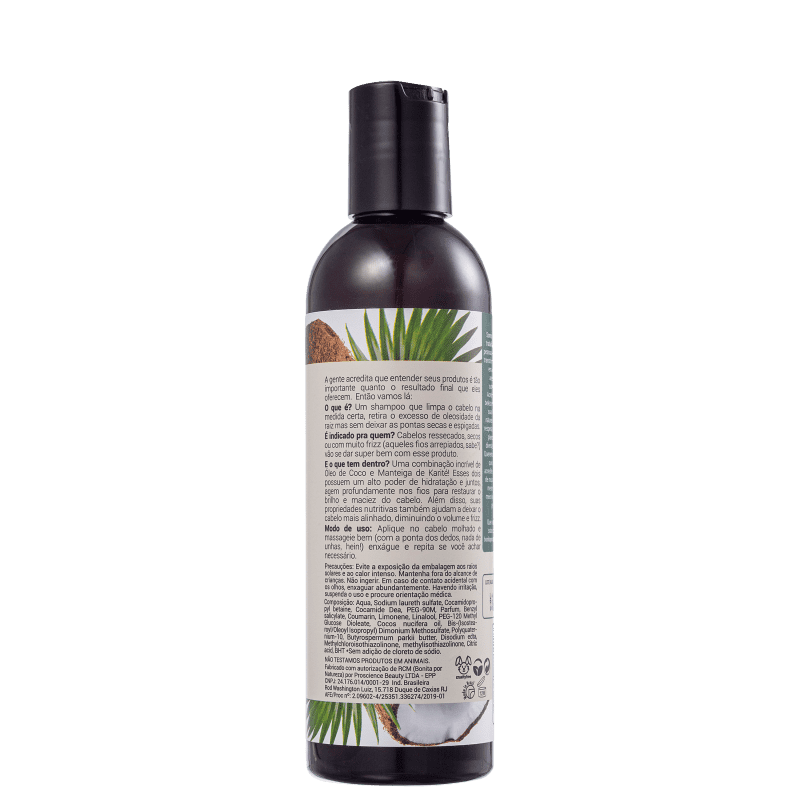 Bonita por Natureza Coco - Shampoo 240ml