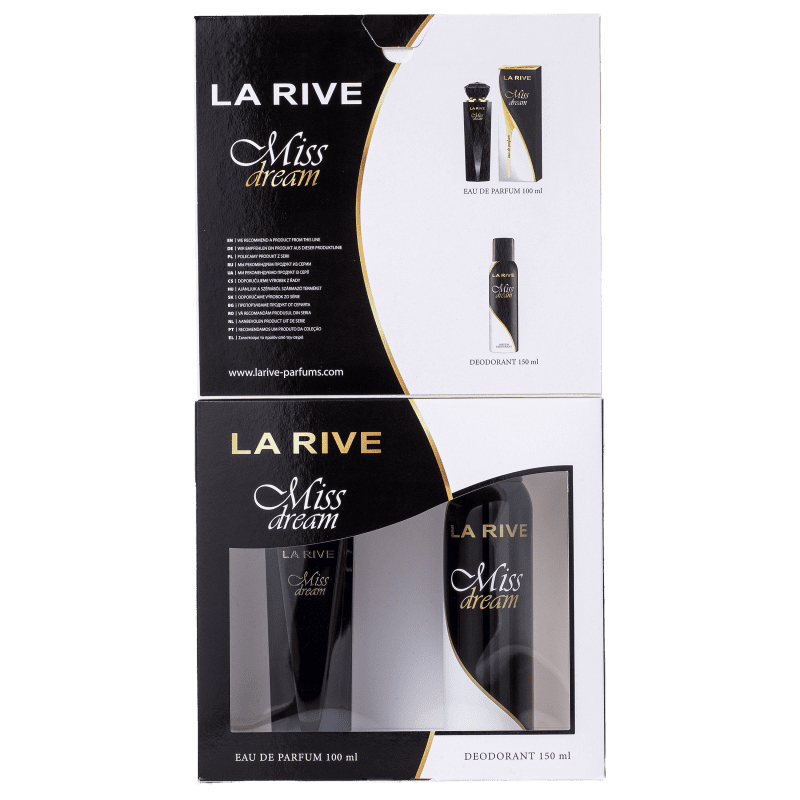 Conjunto La Rive Miss Dream - Eau de Toilette 100ml + Desodorante 150ml