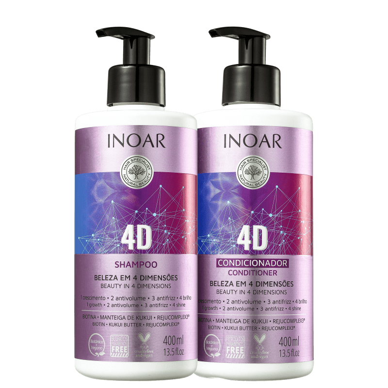 Kit Inoar 4D Duo (2 Produtos)