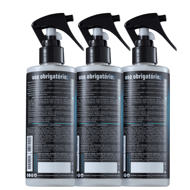 Truss Uso Obrigatório - Tratamento Reconstrutor 3x260ml