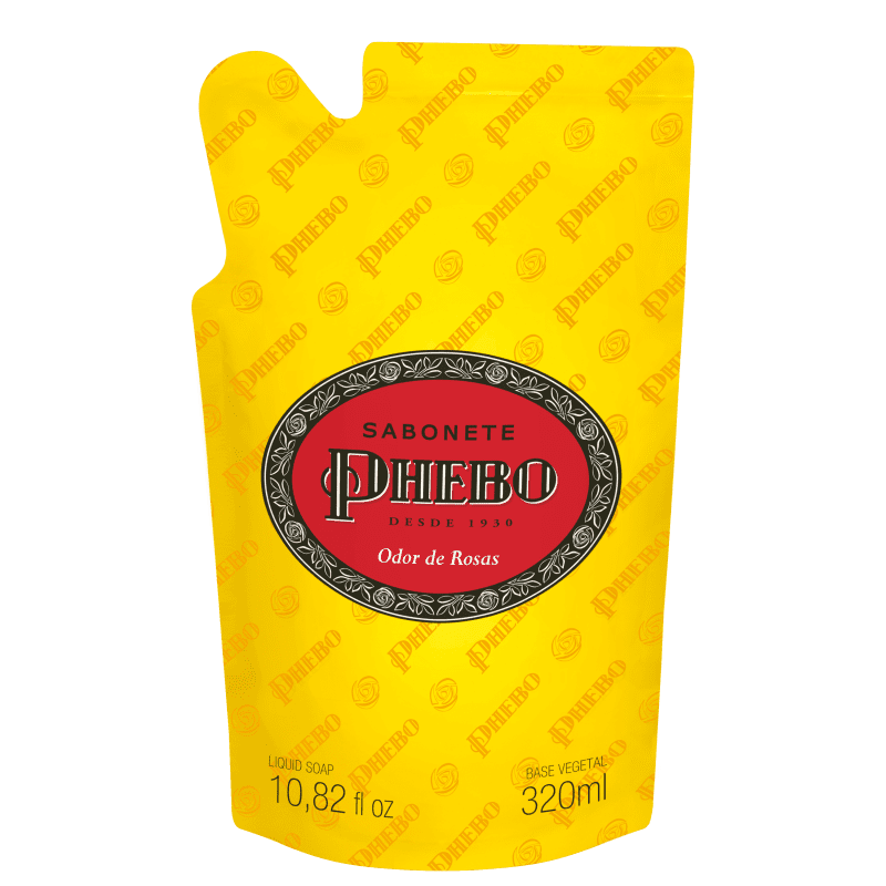 Phebo Odor de Rosas Refil - Sabonete Líquido 320ml