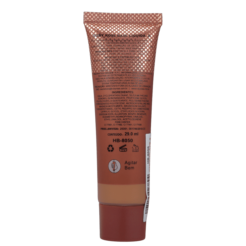 Ruby Rose Soft Matte 2 Chocolate - Base Líquida 29ml