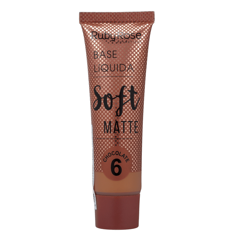 Ruby Rose Soft Matte 6 Chocolate - Base Líquida 29ml