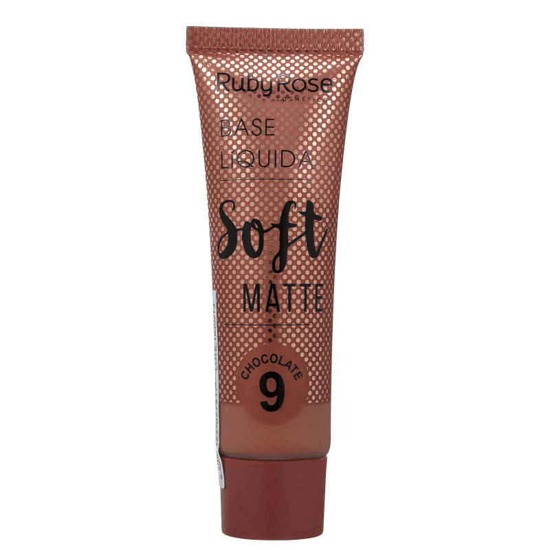 Ruby Rose Soft Matte 9 Chocolate - Base Líquida 29ml