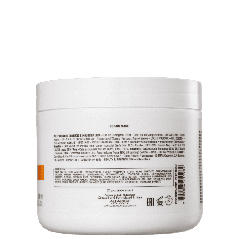 Yellow Repair - Máscara Capilar 500ml