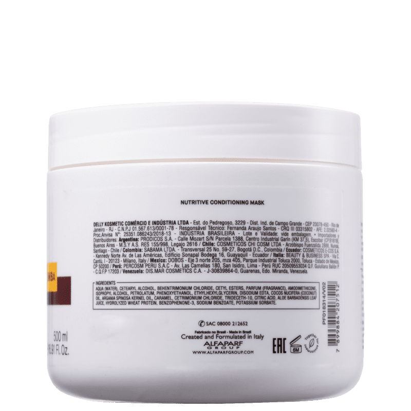 Yellow Nutritive - Máscara Capilar 500ml