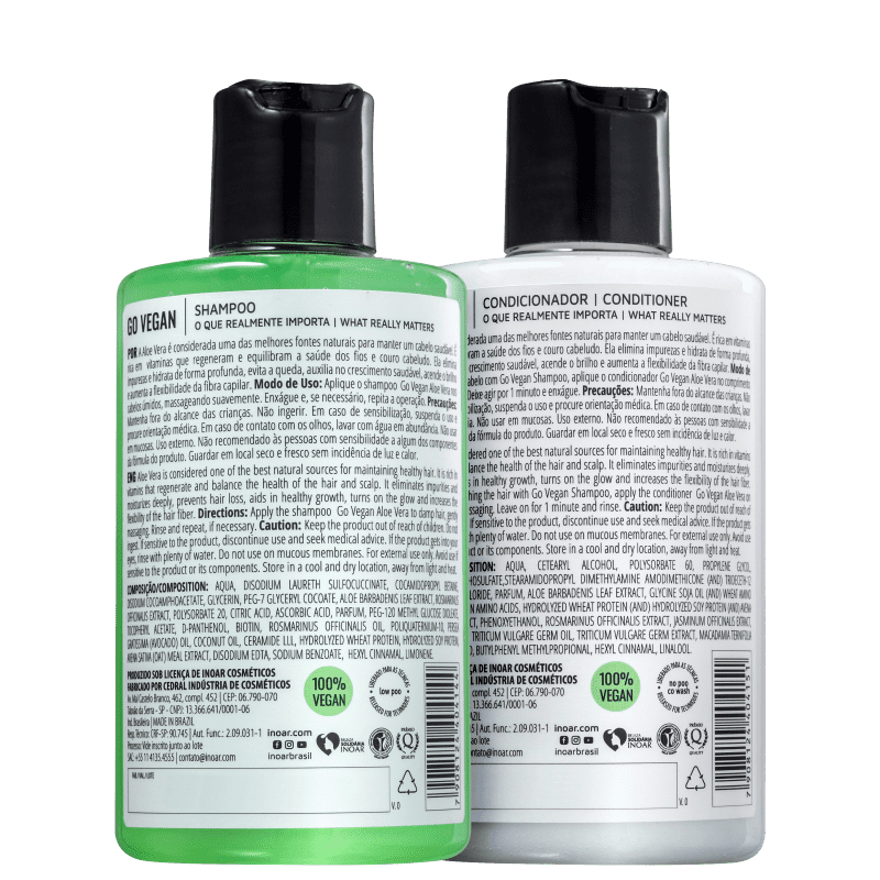 Kit Inoar Go Vegan Equilíbrio Duo (2 Produtos)