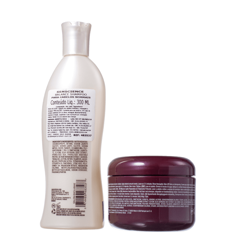 Kit Senscience Restore Intensif Balance (2 produtos)