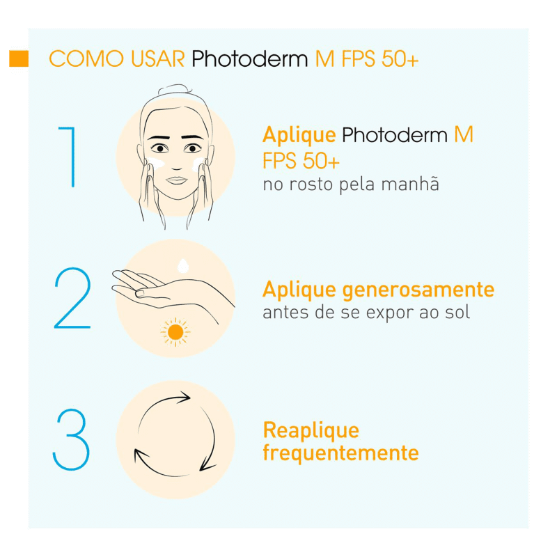 Bioderma Photoderm FPS 50 Dourado - Protetor Solar Facial 40ml
