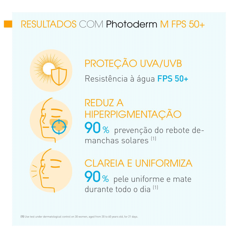 Bioderma Photoderm FPS 50 Dourado - Protetor Solar Facial 40ml