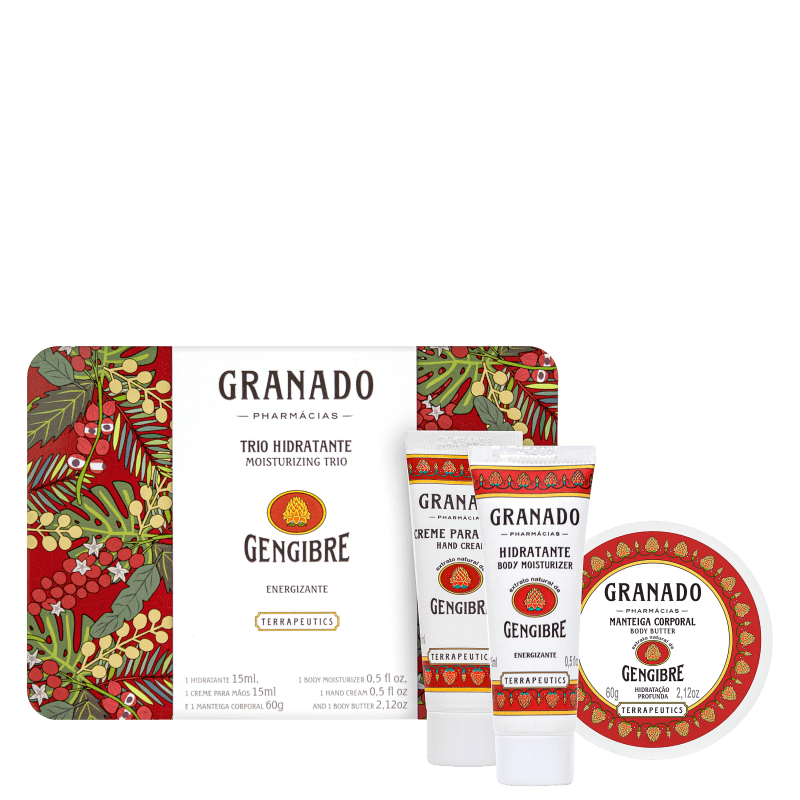 Kit Granado Trio Energizante Gengibre (3 produtos)