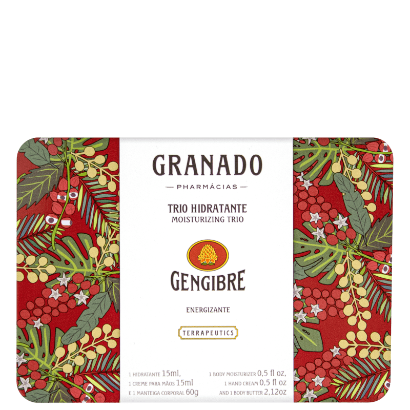 Kit Granado Trio Energizante Gengibre (3 produtos)