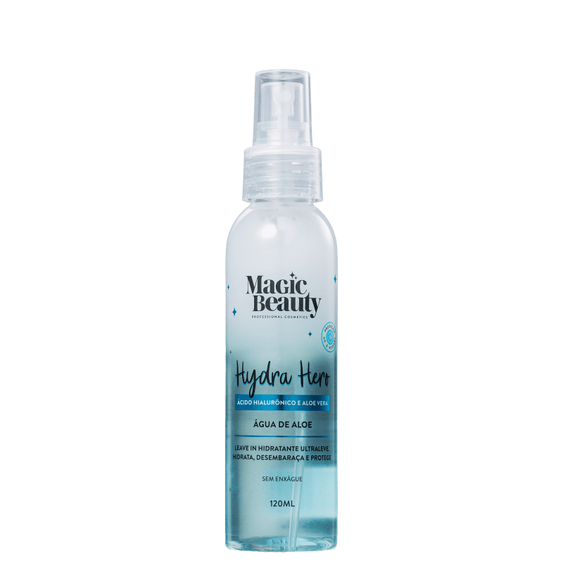 Magic Beauty Hydra Hero Água de Aloe - Spray Leave-in 120ml