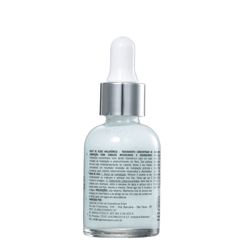 Magic Beauty Hydra Hero Boost de Ácido Hialurônico - Tratamento Concentrado 30ml