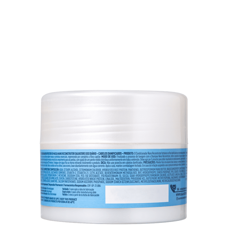 Salvatore Nano Reconstrutor - Máscara de Reconstrução 250ml
