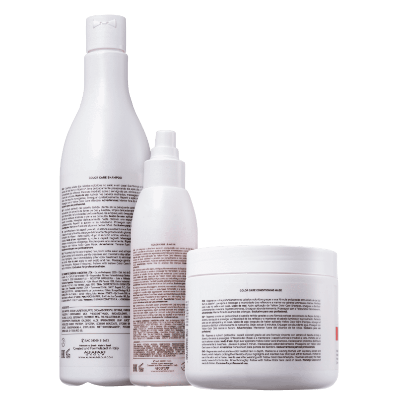 Kit Yellow Color Care Trio (3 Produtos)