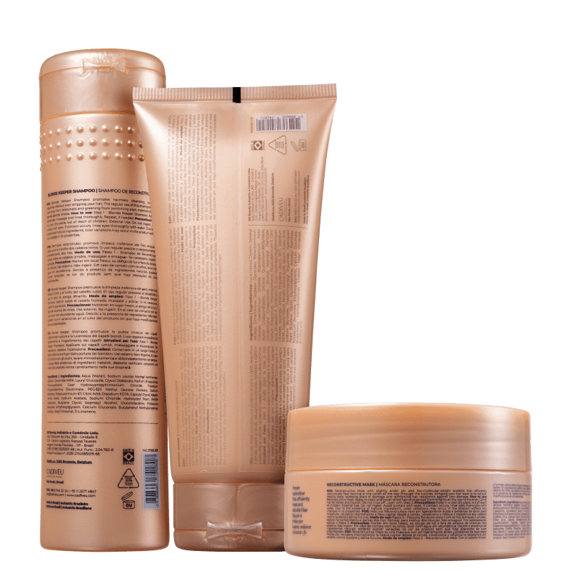 Kit Cadiveu Blonde Reconstructor Care (3 produtos)