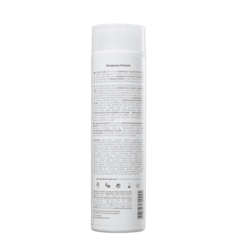 BRAÉ Gorgeous Volume - Condicionador 250ml