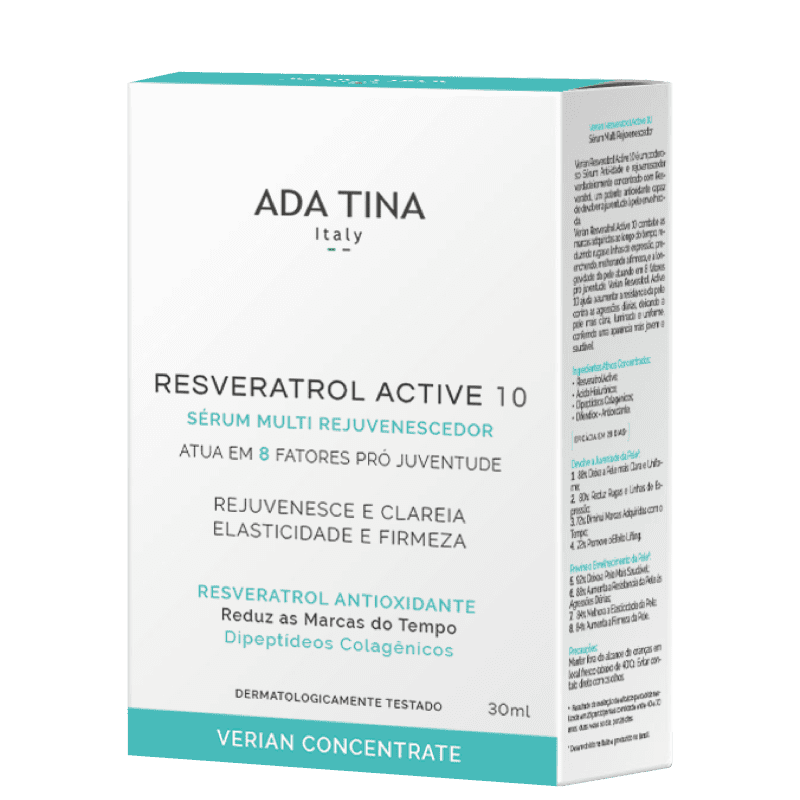 Ada Tina Verian Concentrate Resveratrol Active 10 - Sérum Anti-Idade 30ml