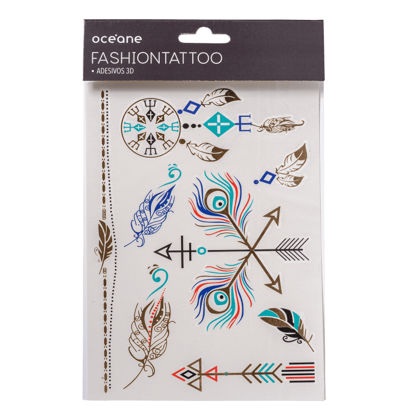Océane Fashion FT9 - Tatuagem Temporária
