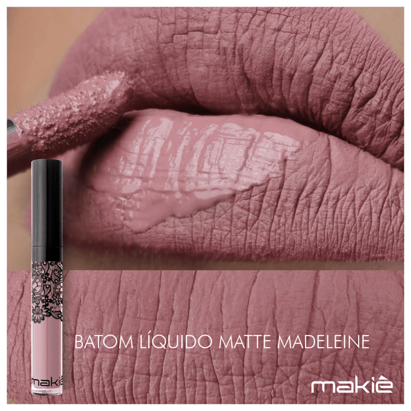 Makiê Madeleine - Batom Líquido Matte 4ml