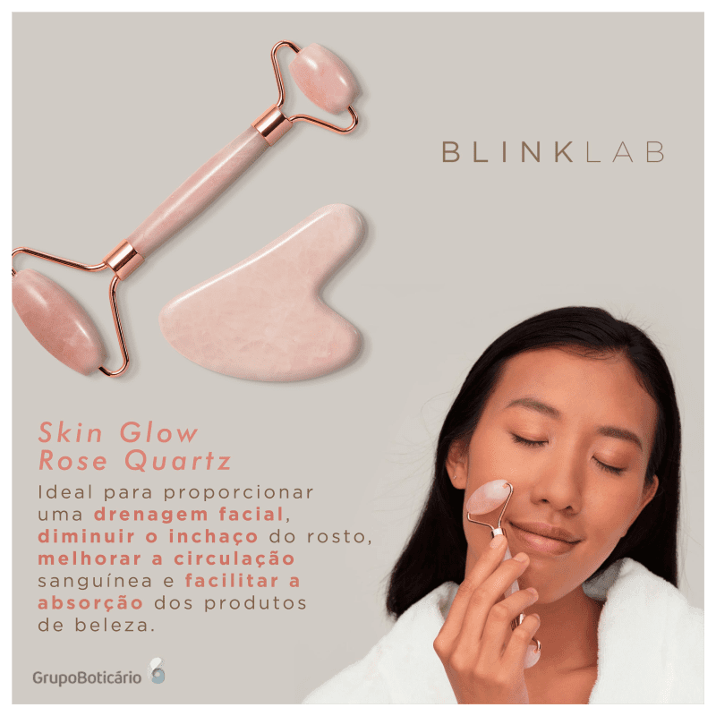 Kit Blink Lab Skin Glow Rose Quartz (2 Produtos)