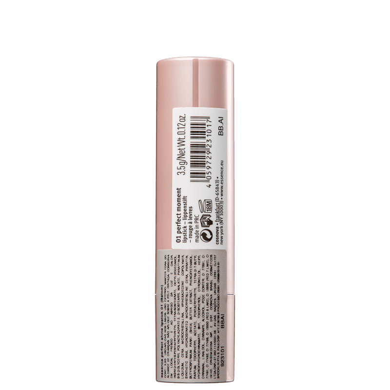 Essence Perfect Shine 01 Perfect Moment - Batom Cremoso 3,5g