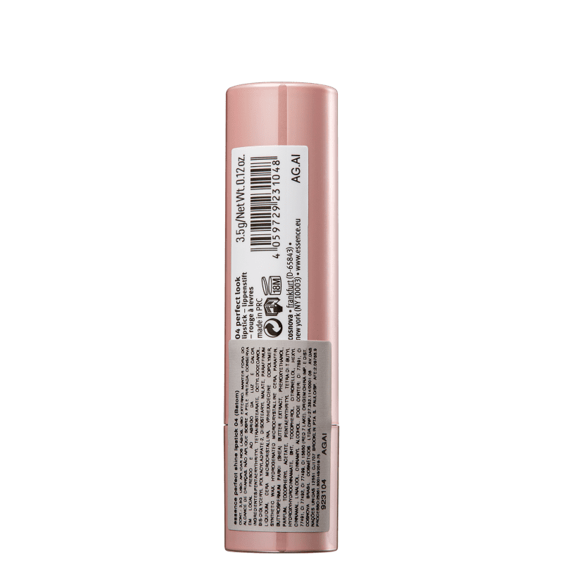 Essence Perfect Shine 04 Perfect Look - Batom Cremoso 3,5g