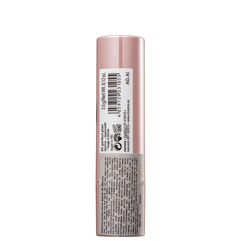 Essence Perfect Shine 05 Perfect Plan - Batom Cremoso 3,5g