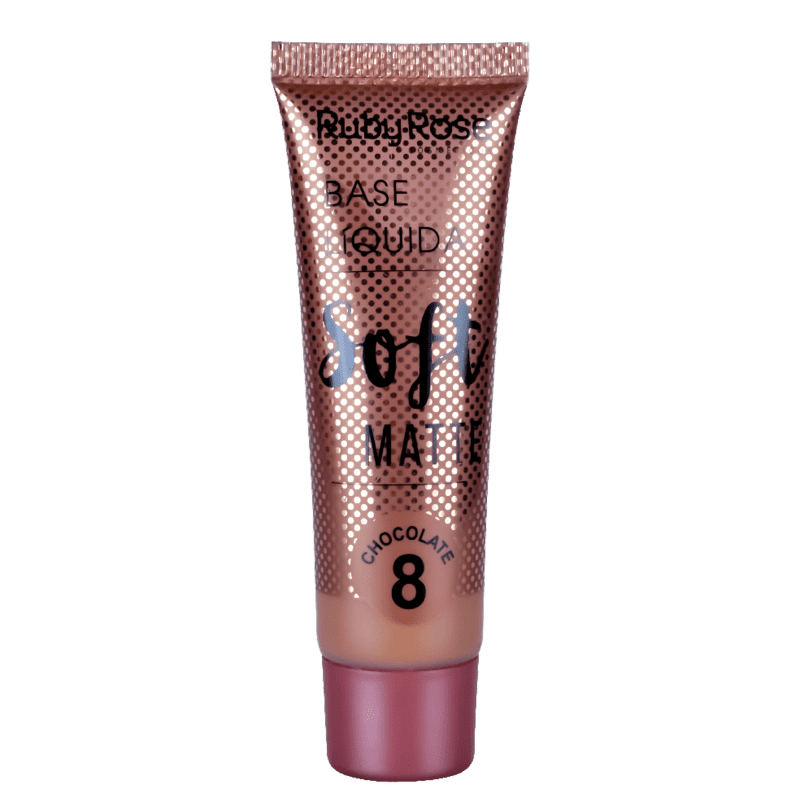 Ruby Rose Soft Matte 8 Chocolate - Base Líquida 29ml