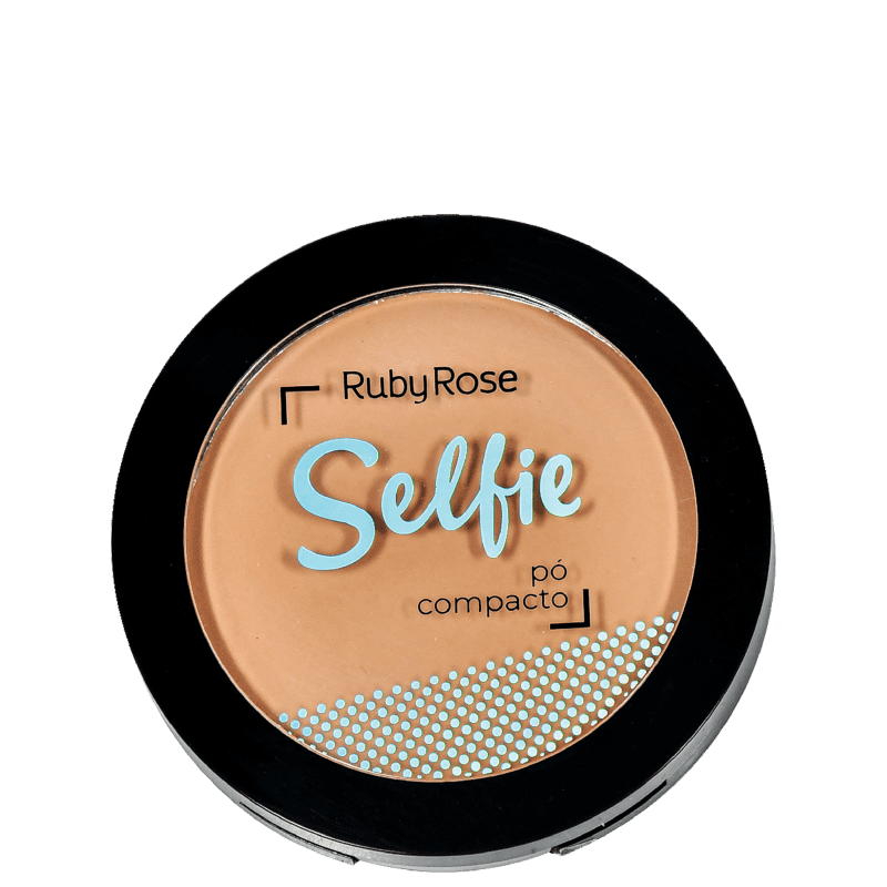 Ruby Rose Selfie 02 Bege Claro - Pó Compacto