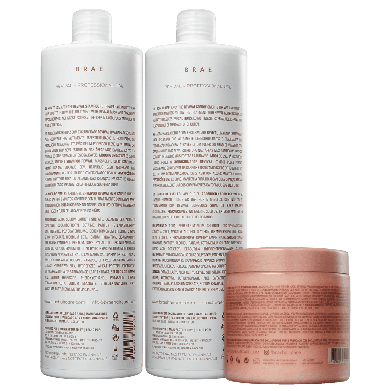 Kit BRAÉ Revival (3 Produtos)