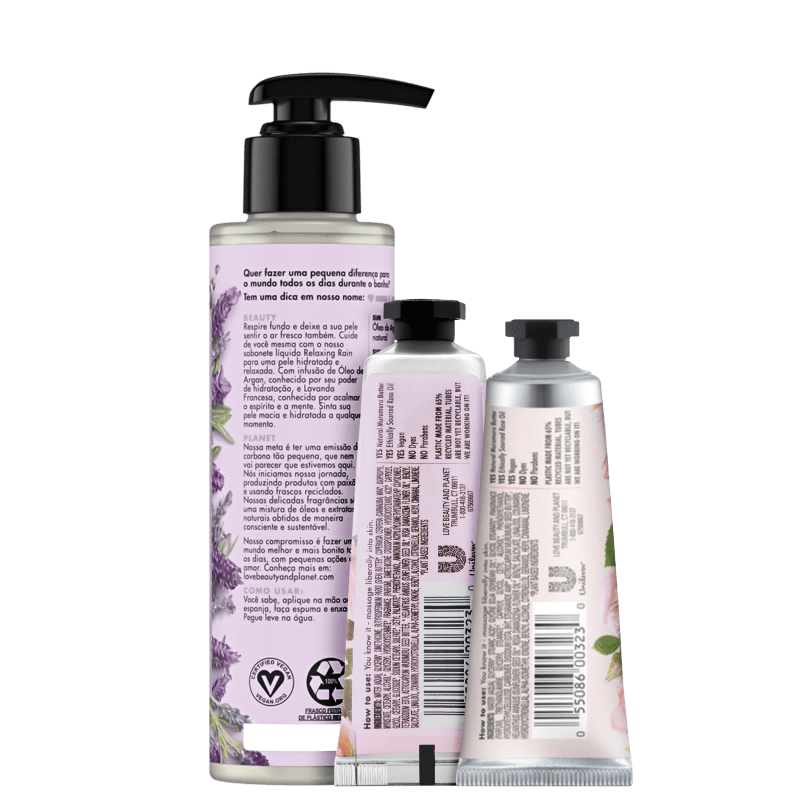 Kit Cuidado com as Mãos: Frescor Floral