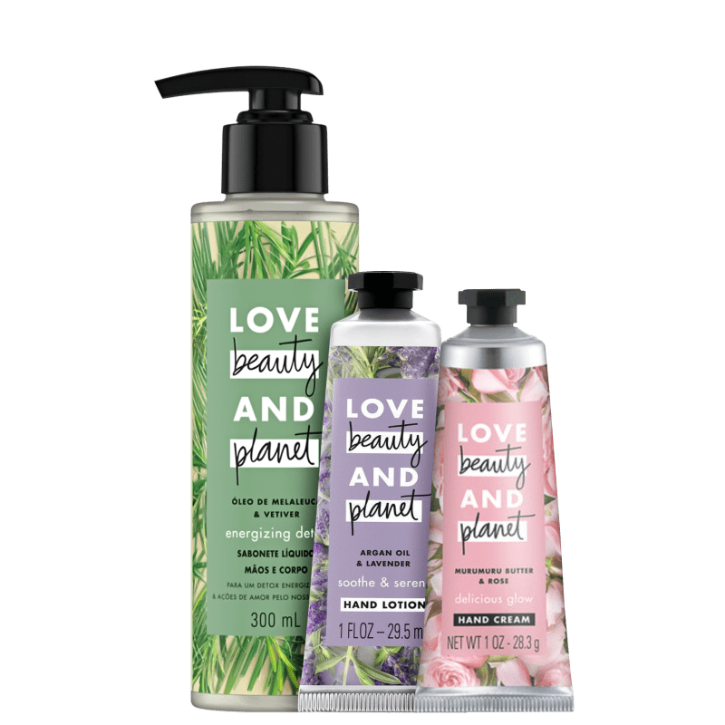 Kit Cuidado com a mãos: floral & fresco