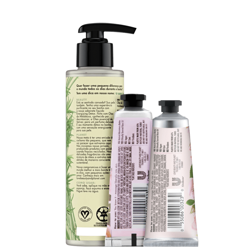 Kit Cuidado com a mãos: floral & fresco