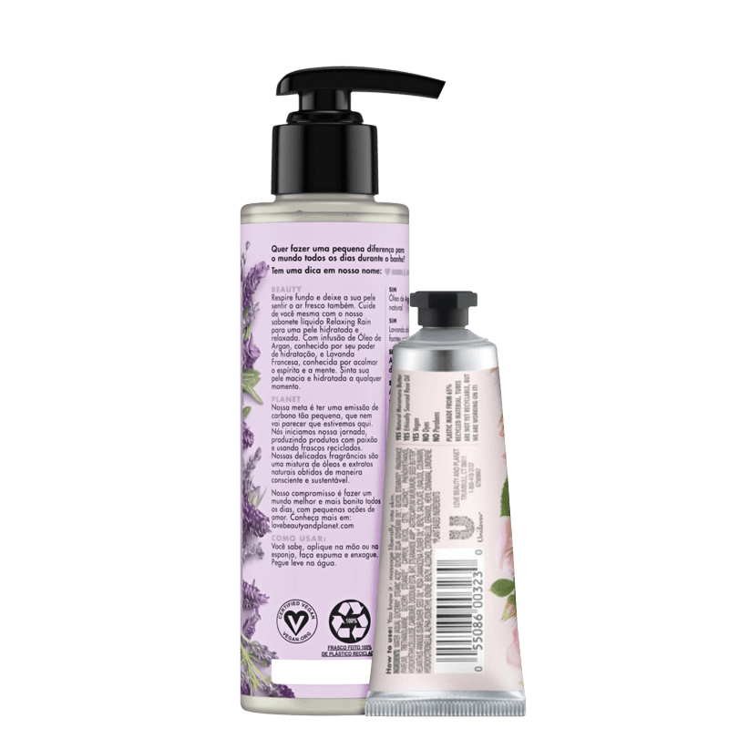 Duo Cuidado com a mãos: Lavanda Floral
