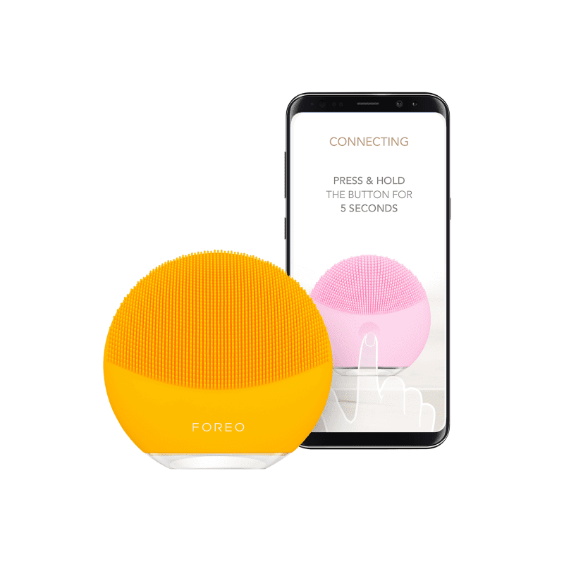 FOREO Luna Mini 3 Sunflower Yellow - Escova de Limpeza Facial