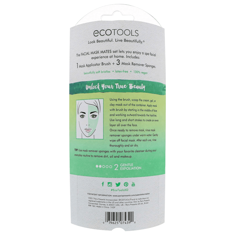 Kit Ecotools Facial Mask Mates (2 Produtos)