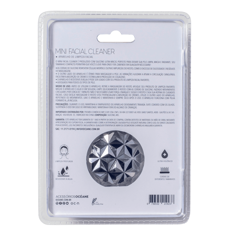 Océane Mini Facial Cleaner - Escova de Limpeza Facial