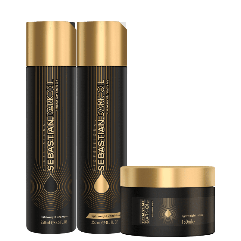 Kit Sebastian Professional Dark Oil Home Care Trio (3 Produtos) Menor preço em Kit Sebastian Professional Dark Oil Home Care Trio (3 Produtos)