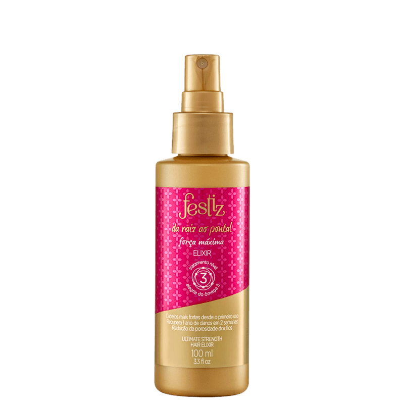 Festiz Da Raiz ao Pontal Elixir - Spray Leave-in 100ml