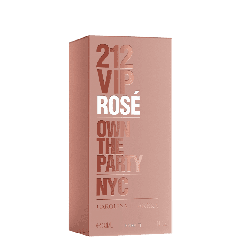 Carolina Herrera 212 Vip Rosé Hair Mist - Perfume para Cabelo 30ml